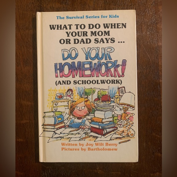 VTG The Survival Series for Kids What To Do When Your Mom Or Dad Says 10pc Books - Picture 4 of 16